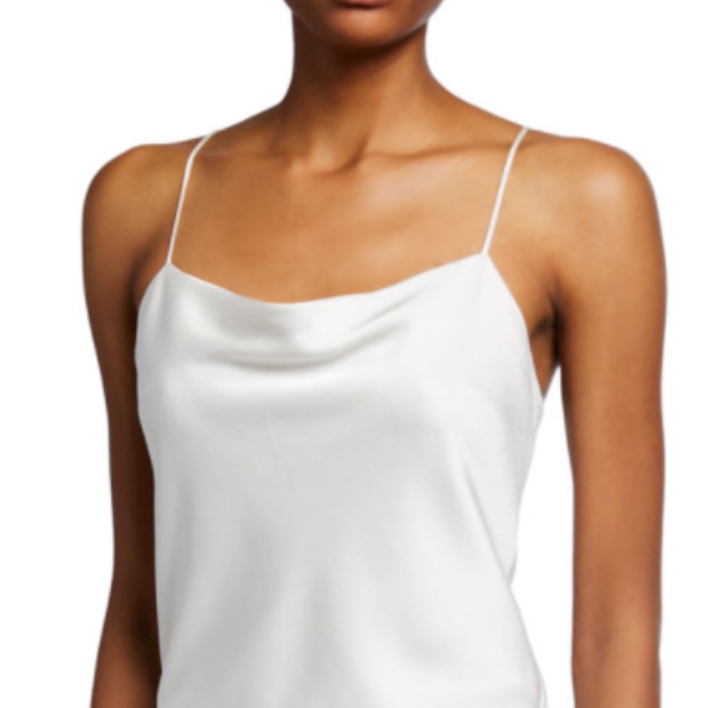 Alice + Olivia Harmon Satin Bodysuit - M (NWT)